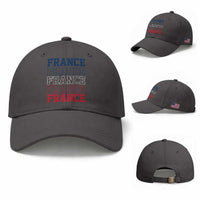 France Pride French Flag Patriotic Supporter Baseball Cap