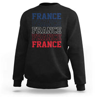 France Pride French Flag Patriotic Supporter Sweatshirt