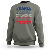 France Pride French Flag Patriotic Supporter Sweatshirt