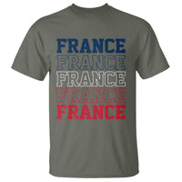 France Pride French Flag Patriotic Supporter T Shirt