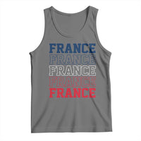 France Pride French Flag Patriotic Supporter Tank Top