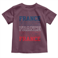 France Pride French Flag Patriotic Supporter Toddler T Shirt