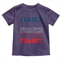 France Pride French Flag Patriotic Supporter Toddler T Shirt