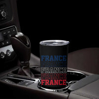 France Pride French Flag Patriotic Supporter Tumbler Cup