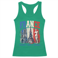 France Soccer Fan Passion Racerback Tank Top Fierté Football French Supporter Gift