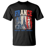 France Soccer Fan Passion T Shirt Fierté Football French Supporter Gift