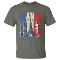 France Soccer Fan Passion T Shirt Fierté Football French Supporter Gift