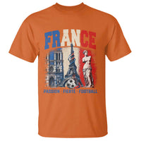 France Soccer Fan Passion T Shirt Fierté Football French Supporter Gift