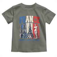 France Soccer Fan Passion Toddler T Shirt Fierté Football French Supporter Gift