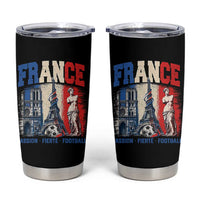 France Soccer Fan Passion Tumbler Cup Fierté Football French Supporter Gift