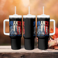 France Soccer Fan Passion Tumbler With Handle Fierté Football French Supporter Gift