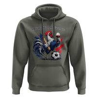 Funny French Rooster Soccer Fan Hoodie Off To Watch France