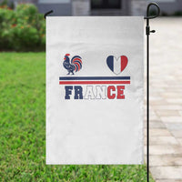 Patriotic France Soccer Fan Garden Flag Fierté Football Française