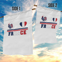 Patriotic France Soccer Fan Garden Flag Fierté Football Française