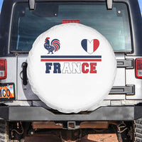 Patriotic France Soccer Fan Spare Tire Cover Fierté Football Française