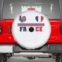 Patriotic France Soccer Fan Spare Tire Cover Fierté Football Française