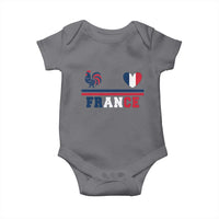 Patriotic France Soccer Fan Baby Onesie Fierté Football Française