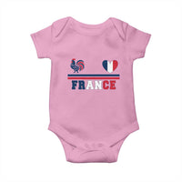 Patriotic France Soccer Fan Baby Onesie Fierté Football Française