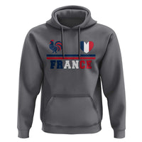 Patriotic France Soccer Fan Hoodie Fierté Football Française