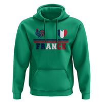 Patriotic France Soccer Fan Hoodie Fierté Football Française