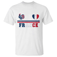Patriotic France Soccer Fan T Shirt Fierté Football Française