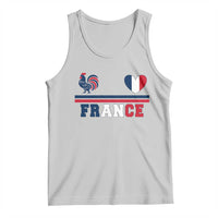 Patriotic France Soccer Fan Tank Top Fierté Football Française