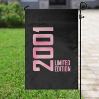 Vintage 25th Birthday Limited Edition 2001 Gift Garden Flag