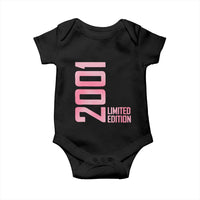 Vintage 25th Birthday Limited Edition 2001 Gift Baby Onesie