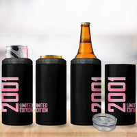 Vintage 25th Birthday Limited Edition 2001 Gift 4 in 1 Can Cooler Tumbler