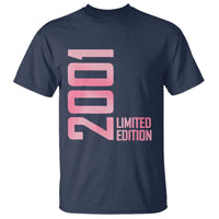 Vintage 25th Birthday Limited Edition 2001 Gift T Shirt