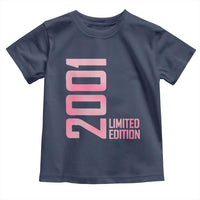 Vintage 25th Birthday Limited Edition 2001 Gift Toddler T Shirt