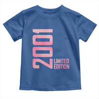 Vintage 25th Birthday Limited Edition 2001 Gift Toddler T Shirt