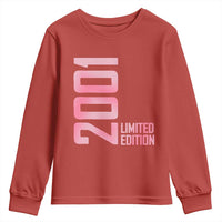 Vintage 25th Birthday Limited Edition 2001 Gift Youth Sweatshirt