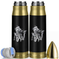 Gothic Grunge Floral Skeleton Bullet Tumbler Dark Alternative Aesthetic For Women