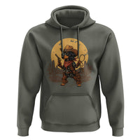 Funny Dachshund Cowboy Hoodie Western Wiener Dog - Wonder Print Shop