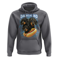 Dog Meme Hoodie Funny Dachshund Dog In A Hot Dog Costume - Wonder Print Shop
