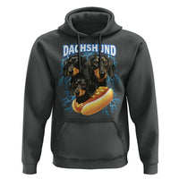 Dog Meme Hoodie Funny Dachshund Dog In A Hot Dog Costume - Wonder Print Shop