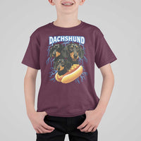 Dog Meme T Shirt For Kid Funny Dachshund Dog In A Hot Dog Costume - Wonder Print Shop