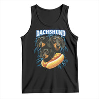 Dog Meme Tank Top Funny Dachshund Dog In A Hot Dog Costume - Wonder Print Shop
