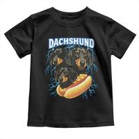 Dog Meme Toddler T Shirt Funny Dachshund Dog In A Hot Dog Costume - Wonder Print Shop