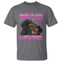 Funny Dachshund Dog Meme T Shirt Proud To Have A Little Wiener - Wonder Print Shop