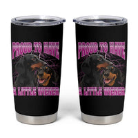 Funny Dachshund Dog Meme Tumbler Cup Proud To Have A Little Wiener