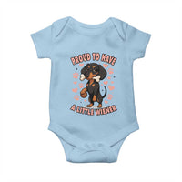 Dachshund Dog Lover Baby Onesie Proud To Have A Little Wiener - Wonder Print Shop