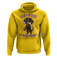 Dachshund Dog Lover Hoodie Proud To Have A Little Wiener - Wonder Print Shop