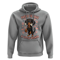 Dachshund Dog Lover Hoodie Proud To Have A Little Wiener - Wonder Print Shop