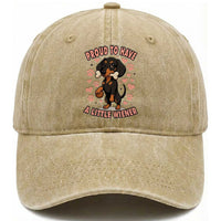 Dachshund Dog Lover Washed Cotton Baseball Cap Proud To Have A Little Wiener