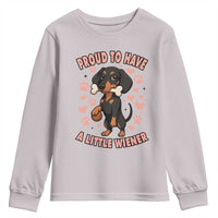Dachshund Dog Lover Youth Sweatshirt Proud To Have A Little Wiener - Wonder Print Shop