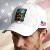 Funny Bigfoot Alien Oktoberfest Baseball Cap Selfie Beer Party German Lederhosen UFO Gift