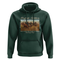 Buffalo Soldiers Black Cavalry 1866 Hoodie African American Military History Black History Gift