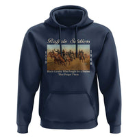 Buffalo Soldiers Black Cavalry 1866 Hoodie African American Military History Black History Gift